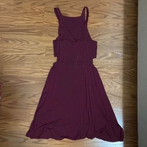 American Eagle Maroon Dress